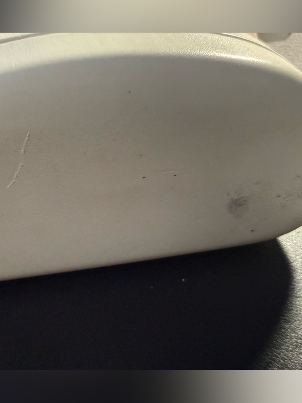 Yves Saint Laurent Cream Sunglasses Case - Picture 4 of 4
